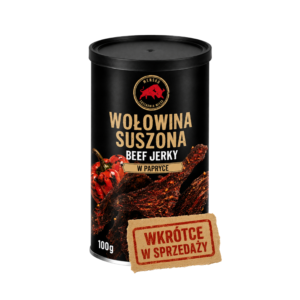 Wołowina Suszona Beef Jerky W Papryce - 100 g
